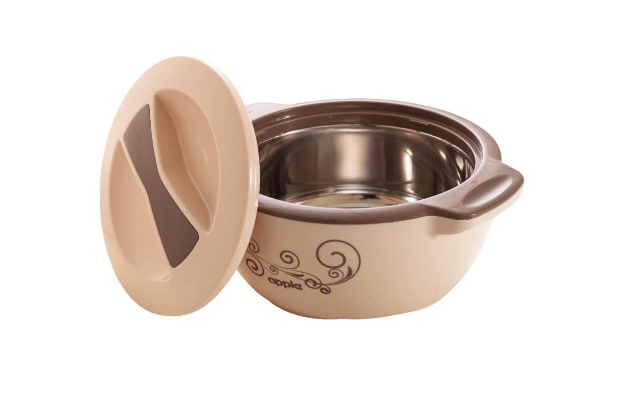 Cheet enterprise Premium Insulated Chapati Casserole Hot Pot 1700ml - Thermal Roti Box with Lid | Hot Box for Chapati, Paratha, Thepla - Food Warmer Container for Kitchen & Dining Table Serving 3