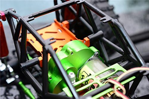 GPM For Gmade Crawler R1 Rock Buggy Upgrade Parts Aluminum Transmission Housing - 1 Set Gray Silver