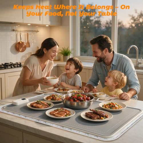 Image of Heat Resistant Mats for Countertop, 35.4x15.7 in