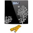IONIX weight machine, weighing machines for home, Black glass digital,weight machine, weight machine for kitchen, electronics body scale, weight machine for human body, weighing machine, 180kg gallery image