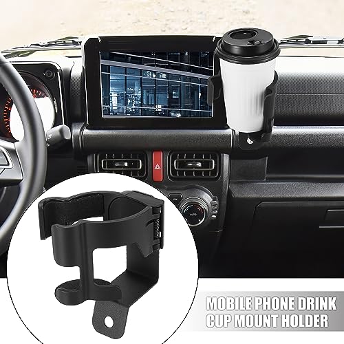 Soporte porta celular y vaso ajustable para Suzuki Jimny miniatura 2