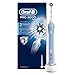 Produktbild Oral-B Pro 2000 Elektrische Zahnbürste, mit Timer, Andruckkontrolle und CrossAction Aufsteckbürste, weiß/blau