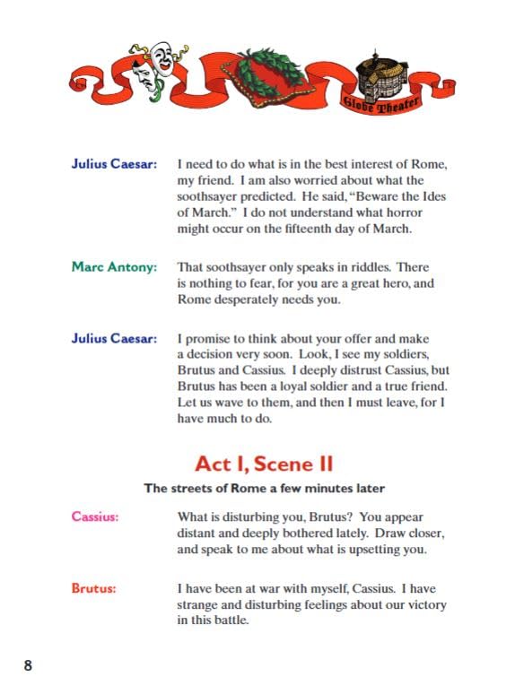 The Tragedy of Julius Caesar (Building Fluency through Reader's Theater) - Image 6