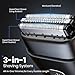 TLMUSE Foil Shaver, 2026 Upgraded Magnetic Electric Razor for Men, Compact Shavers for Men Portable Travel Shaver Electric Shaver, Washable Wet/Dry Mens Shaver, Smart LED Display