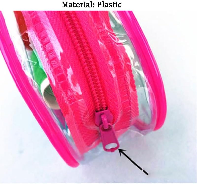 MVNOIRE Plastic Needle Thread Wallet Household Sewing Kit Travel Bag Hand-held Tools