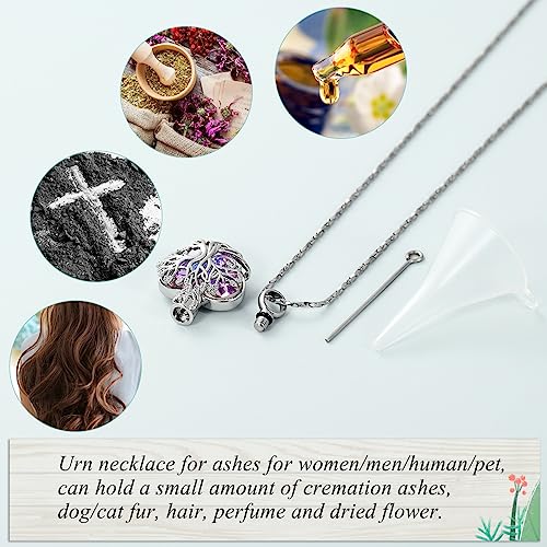 Bracelet urne pour cendres en cuir tressé véritable chic