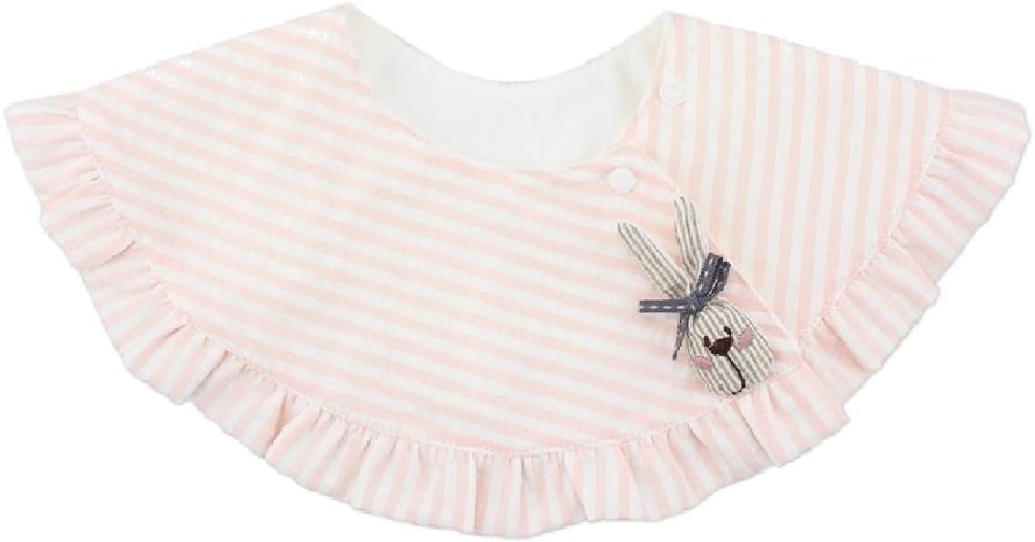 Sankt Toddler Kids Girl Absorbent 3 Pack Drool Teething Lace Good Gift Bibs