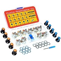 Algopix Similar Product 17 - Potentiometer Kit  5pcs MultiTurn
