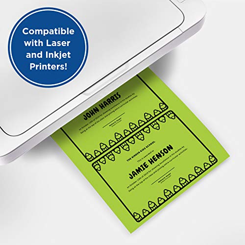 Printworks HOLIDAY CARDSTOCK - PARENT Neon Cardstock, 65 Lb thumb #4