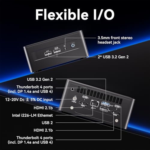 NENCHIN Intel NUC 13 Pro i5 Mini PC