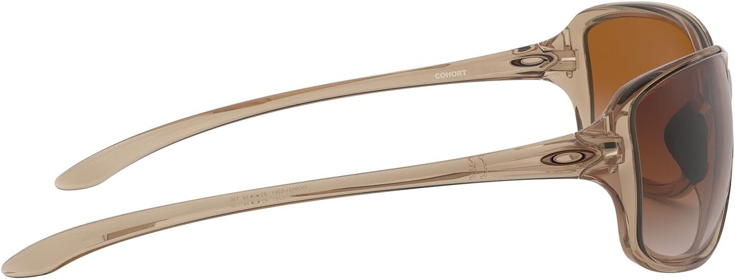 Oakley OO9301 Cohort Sunglasses + Vision Group Accessories Bundle Sepia/Dark Brown Gradient (930102)