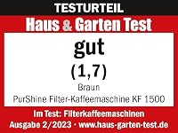 Braun PurShine KF1505 Filteres Kávéfőző 1,2L Rozsdamentes Termoszkancsóval 8