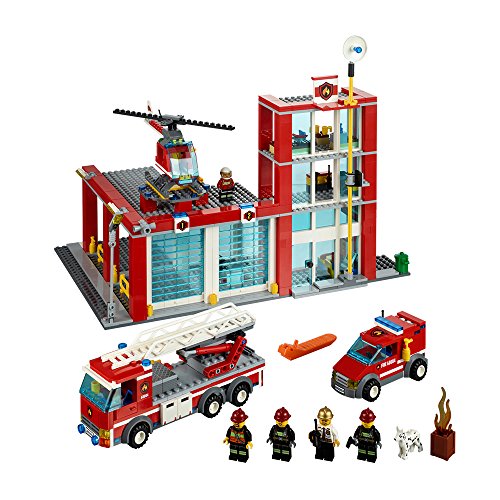 LEGO 60004 - City - Feuerwehr-Hauptquartier – Bild 5