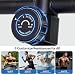 Panana Elliptical Cross Trainer for Home, Magnetic Exercise Machine with 8 Resistance Levels, Ultra Quiet Belt Drive, LCD Monitor, Full Body Cardio Trainer, Home Gym Fitness Equipment