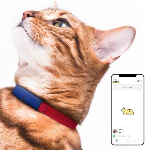 Amazon | Catlog 猫様の行動を24時間365日見守るスマート首輪 (L 