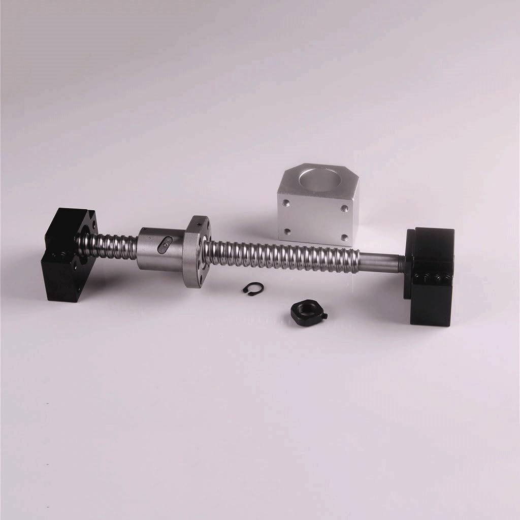 Śruba Kulowa SFU1605 Śruba Kulowa RM 1605 Obrobiona Końcówka Obudowa Nakrętki Kulowej CNC, Do Drukarek 3D Sprzęt Automatyki Przemysłowej(700mm)
