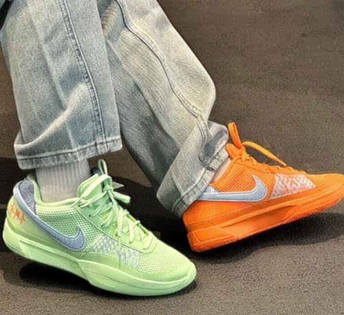 Nike Tênis de basquete Ja 1 (FQ4796-003, prata claro/ciber/cinza
