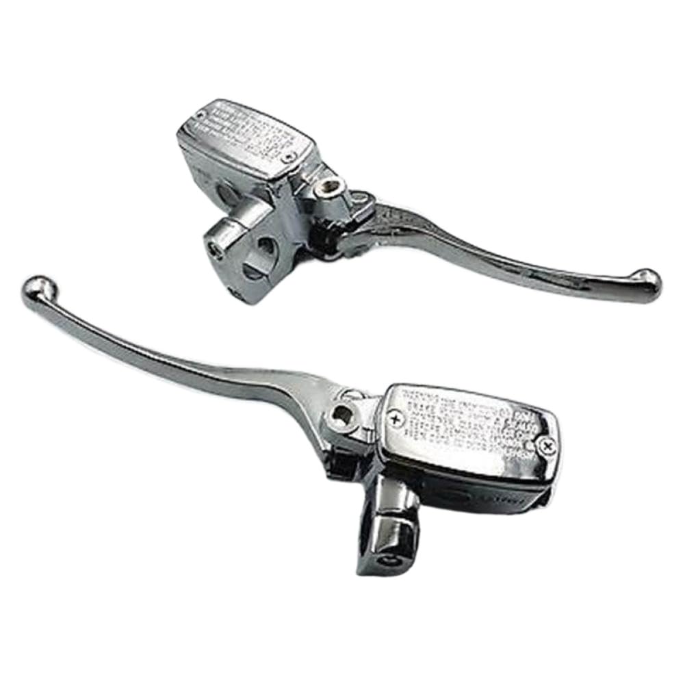 1" 25mm Handlebar Reservoir Brake Hydraulic Clutch Master Cylinder Lever Compatible with Naked Bike Scooter Motorcycle