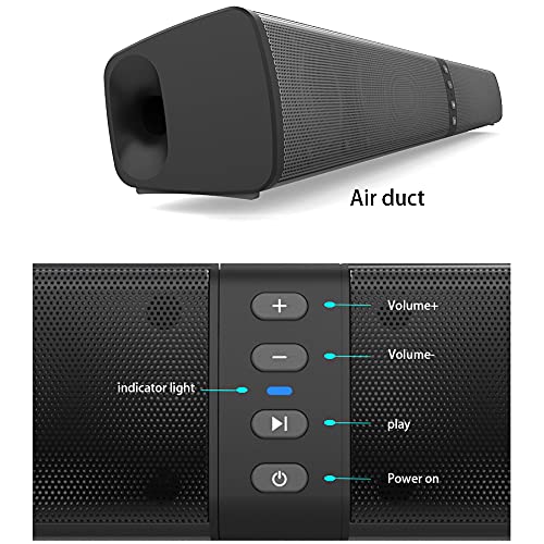 AJEERD Caixas acústicas Bluetooth sem fio Casa Multifuncional Home Theater Desdobrável Desdobrável H