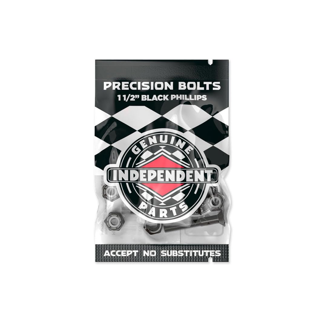 Independent Phillips 1.5inch Skateboard Bolt One Size Black