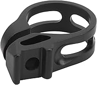 Vista 9 de Abrazadera de gatillo de bicicleta, abrazadera de palanca de cambios de bicicleta de 0.9 pulgadas, aleación de aluminio y acero inoxidable