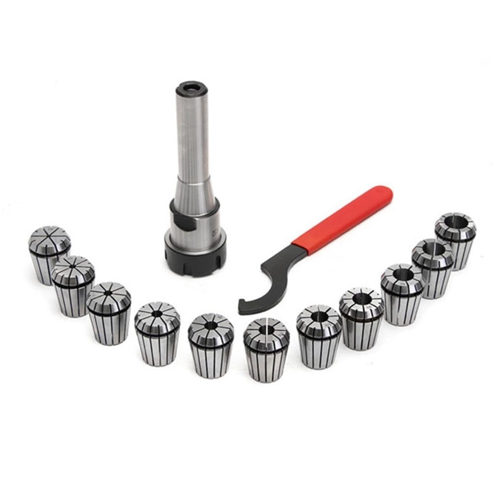 Porte-mandrin R8-ER32 avec clé et pinces pour changer vos fraises CNC