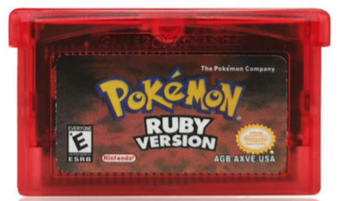 Pokemon Ruby Version for Gameboy Advance Reproduction replica (USA) English : Video Games
