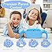 Kids Tablet 7 inch for Kids 3-7 32GB Toddler Tablets with Youtube Case WiFi Dual Camera, Android Learning Software Installed Parental Control Childrens Toddlers Tablet for Boys Girls Ages 3-12, Blue