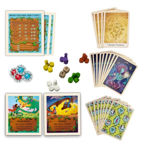 Dragon Hoard juego de mesa, aventura fantástica familiar miniatura 5