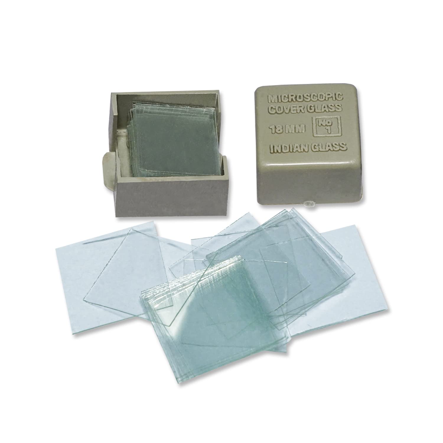 Clear & Sure 100 pcs Glass Micro Cover Slips 18x18mm Microscope Slide Covers (B0B2PMN62Q) Amazon Price History, Amazon Price Tracker