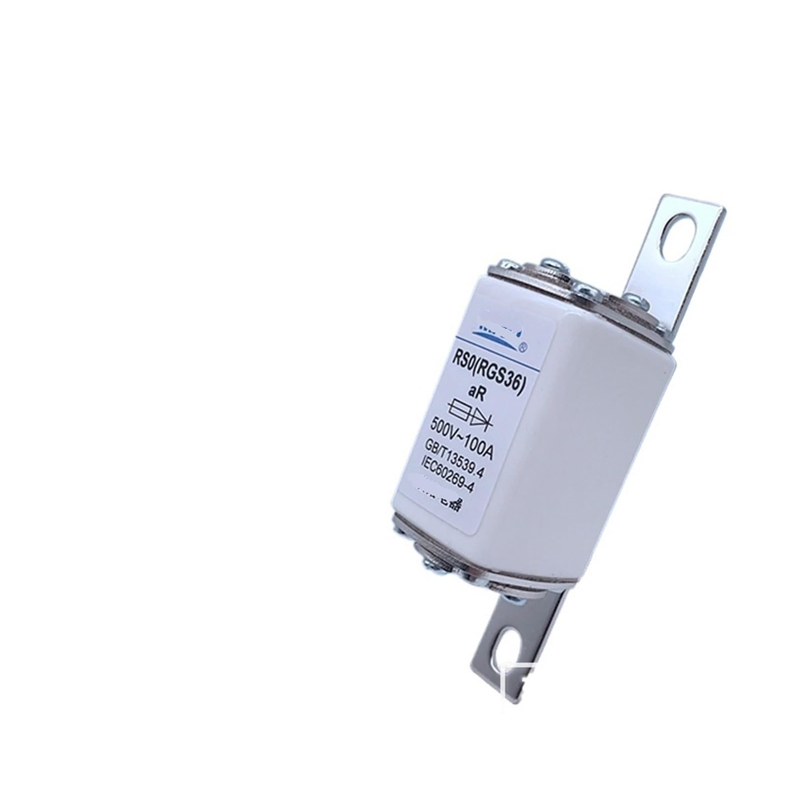 Fusible tube carré RGS36 RS3 500V 100A à boulon rapide pour sécuriser vos armoires électriques