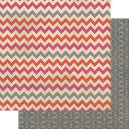 Indie Chic Free Spirit Chevron papier