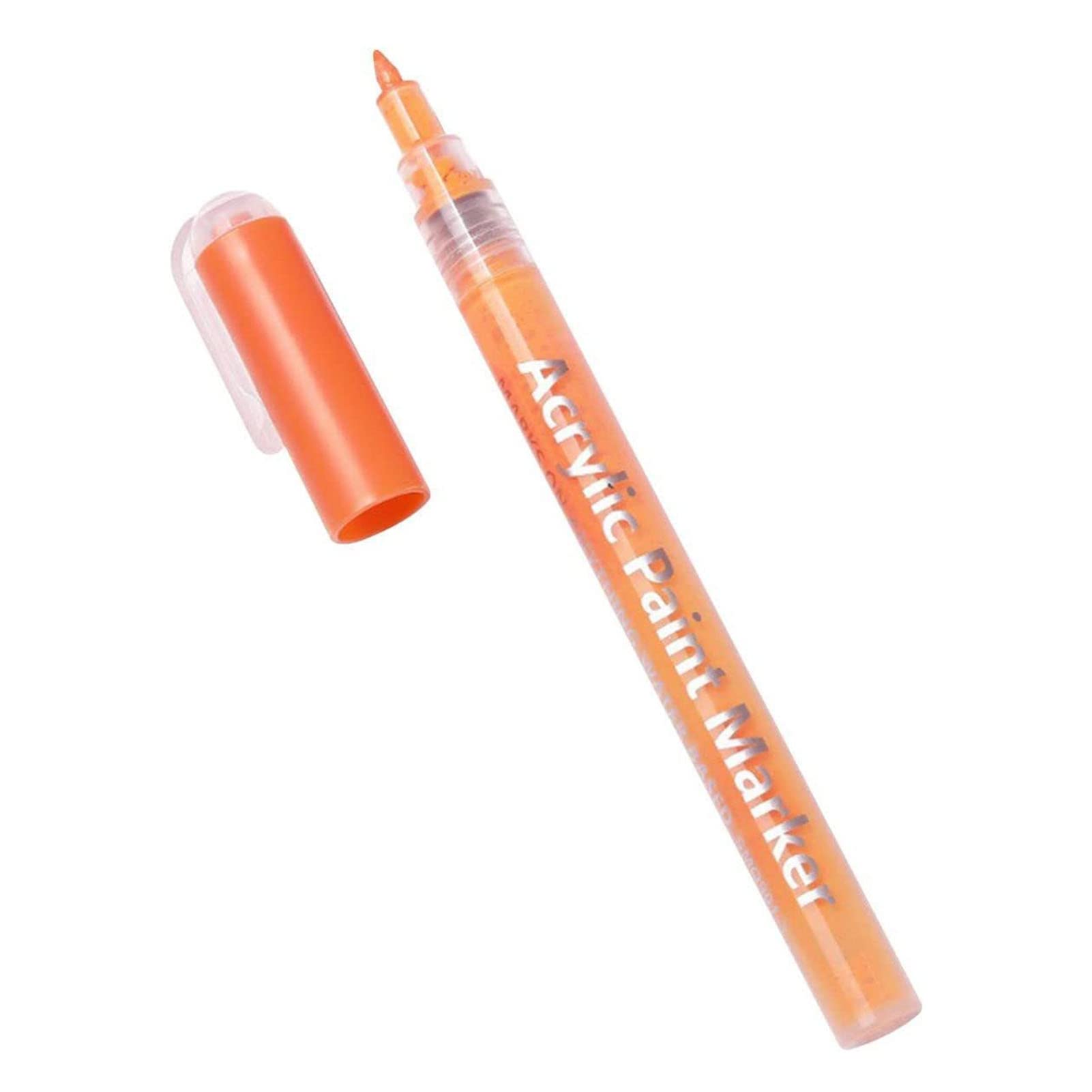 Worparsen Nail Art Pen Multi-functional Fine Details Flower Pattern Nail Art Graffiti Pen Manicure Tool Quick Dry Orange