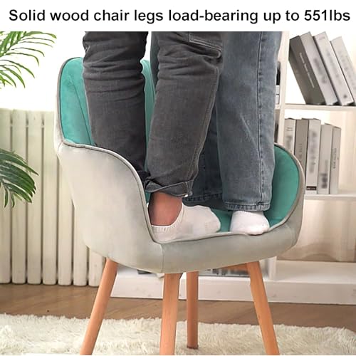 Chaise de bureau sans roulettes pivotante confortable cuir1 - 8