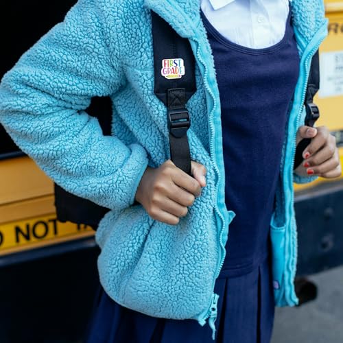 Image of Colorful Teacher Pin Glitter Graduation Lapel Brooch Pins Cute Teacher Appreciation Gifts for Clothes Backpacks Hats Accessories