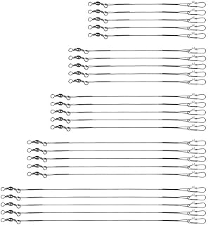 50 Pcs Stainless Steel Wire Traces Pike Fishing