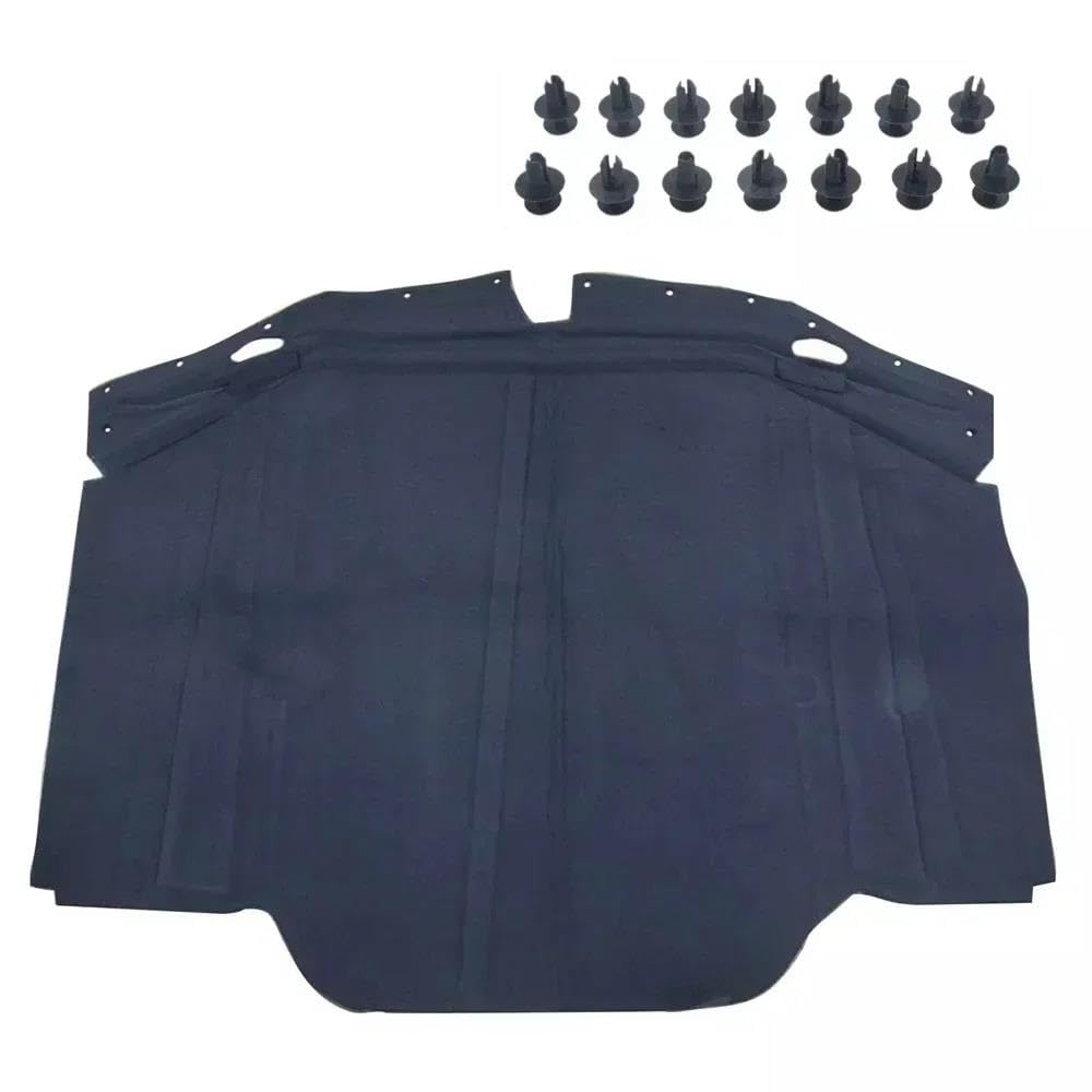 Isolamento auto Per Mercedes Per Benz 300SL 500SL 600SL R129 SL320 Tappetino Isolante Termico Cofano Motore Telo In Cotone Fonoassorbente Tappetino Isolante Termico Isolante Termico Cofano Motore