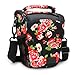 USA Gear Sac Appareil Photo Hybride avec Rangement Accessoires Reflex et Couverture Etanche - Compatible avec Canon, Pentax, Sony, Nikon et Plus de Photo Reflex avec Objectif 18-135mm/18-55mm- Fleural