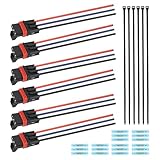 JAVIK Pulse Bus Bar Power Plug Pigtail Connector Fit for Polaris Ranger RZR General 570 1000 900 PRO RS1 Xpedition PRO-XD 2019-2024,OEM#4016007 4018346(Red/Blue/Black)