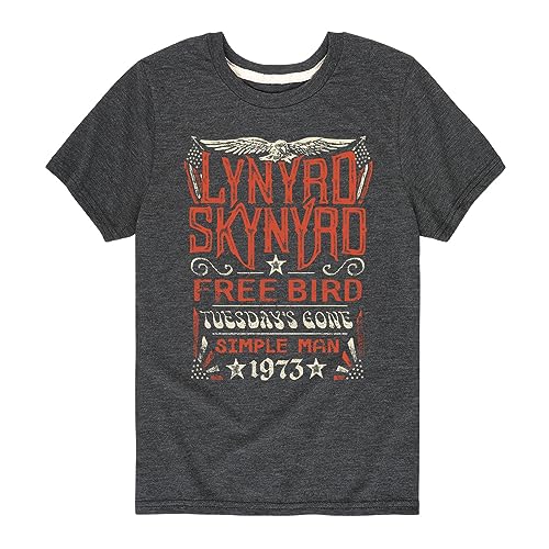 HYBRID APPAREL - Lynyrd Skynyrd - Hits - Toddler & Youth Short Sleeve Graphic T-Shirt