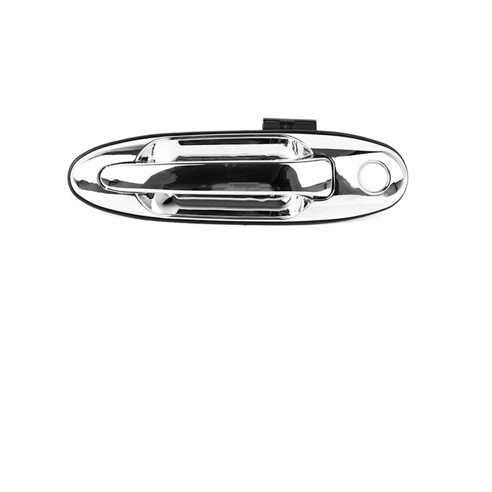 Ldgsuph Silver Front Right Silver/Black Exterior Door Handle Knob, Exterior Door Handle Fit For Land Cruiser Lc100 100 Series Fit For Lexus Lx470 1998 1999-2007(Silver Front Right)