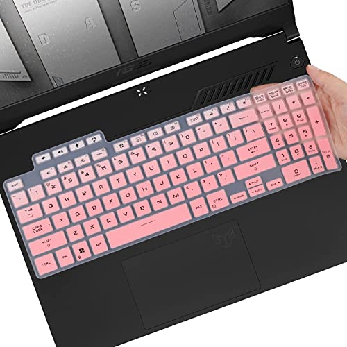 Cover de teclado para ASUS TUF F16/F15 2024-2026 OmbrePink miniatura 1