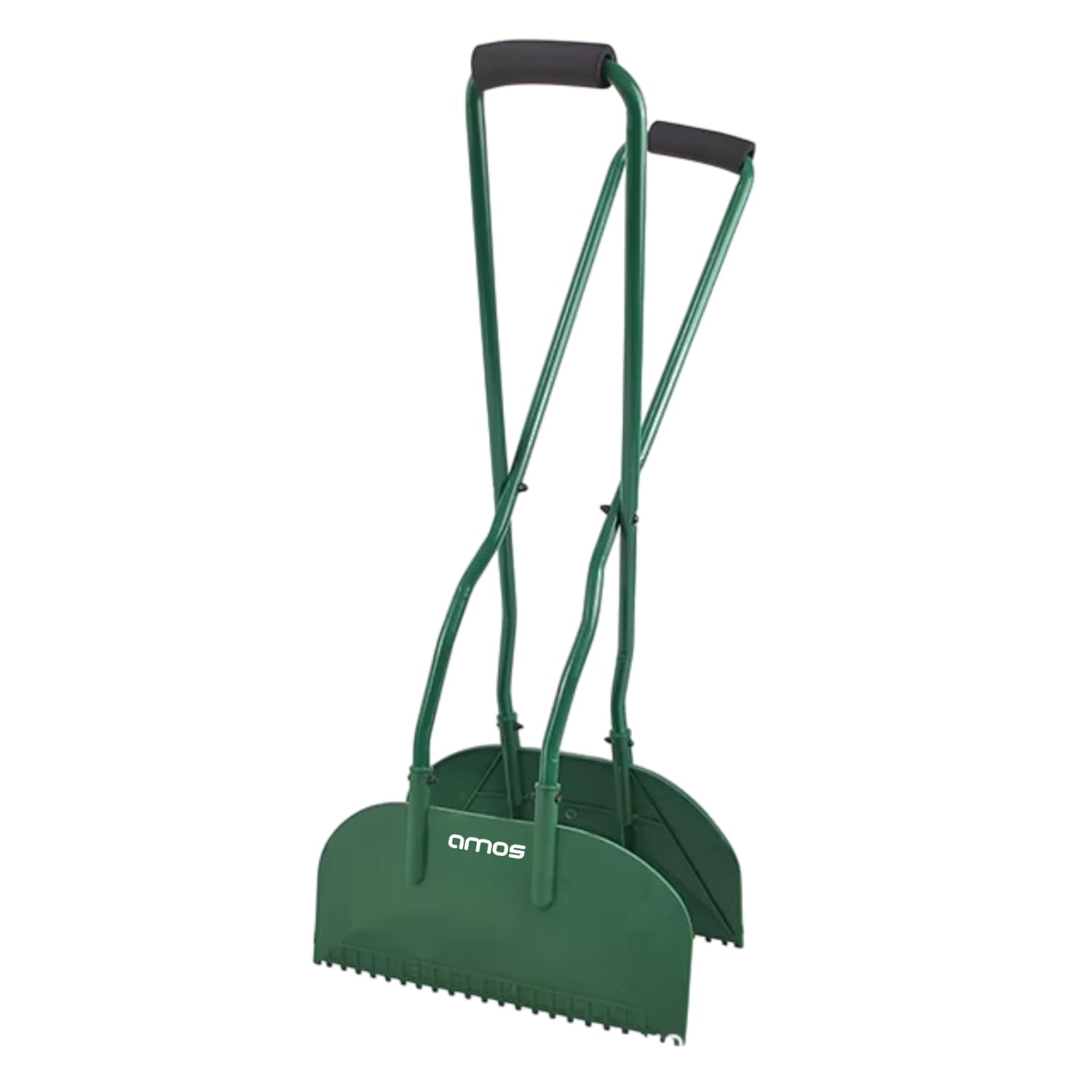 AMOS Eezy Leaf Grabber Long Handled – Heavy Duty Garden Leaf Collector – Leaf Picker Grabber with Handles – Easy Pick Up Tool for Leaves & Grass – Keep Garden Clean & Tidy