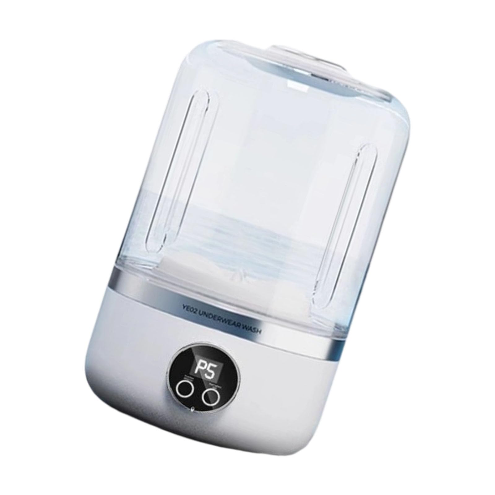 Buxuaaaa Washing Machine Rechargeable Small Portable Cleaning Machine Underwear Baby Clothes Lightweight for Apartment Travel Laundry Appliance