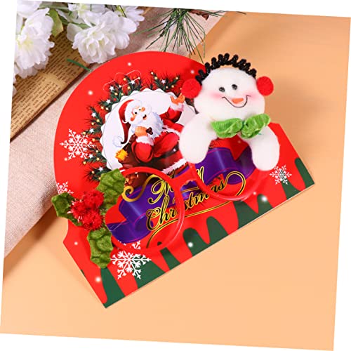 Amosfun 2Pcs Adereços Para Fotos Óculos De Natal Engraçados Óculos De Festa Engraçados Decoram Armaç