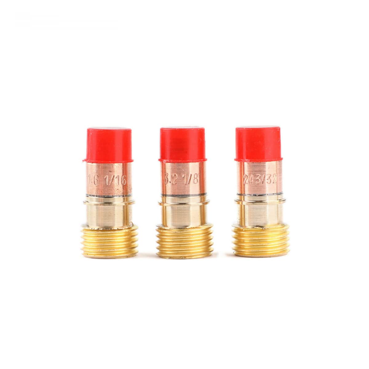RANRAO 31Pcs TIG Saldatura Torcia per Stubby Gas Lens # 12 Vetro Cup Kit Per WP-17/18/26