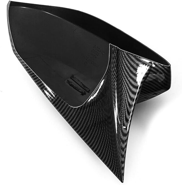 Compatible with Toyota Corolla 2019 2020 2021 2022 2023 Accessories Car Exterior Door Side Rearview Mirror Guard Cover Trim Caps Carbon Fiber Style