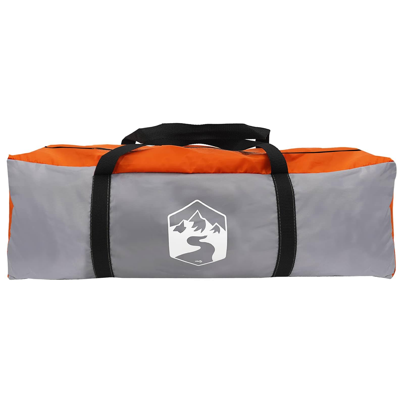 Fahrzeugmarkise Armeegrün Heckzelt für Auto und SUV, Vorzelt 518 x 580 x 215 cm aus Polyester und Stahl für Camping und Reisen, Flexibles Autozelt mit Zubehör