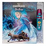 Disney Die Eiskönigin 2 - Interaktives Taschenlampen-Soundbuch mit 5 Geräuschen und Glitzerseiten für Kinder ab 3 Jahren
