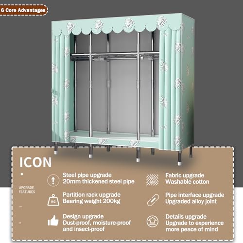 Armoire portable en toile pour libérer de l'espace dans vos placards - 3